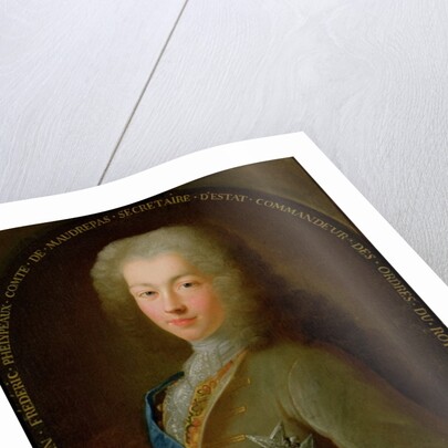 Portrait of Jean Frederic Phelypeaux Count of Maurepas by French School