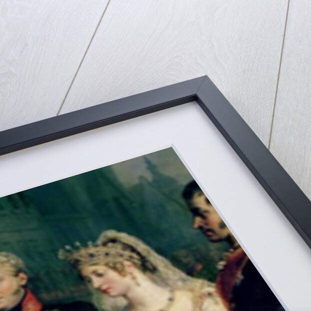 Napoleon Bonaparte Receiving Queen Louisa of Prussia at Tilsit, 6th July 1807, 1837 by Nicolas Louis Francois Gosse