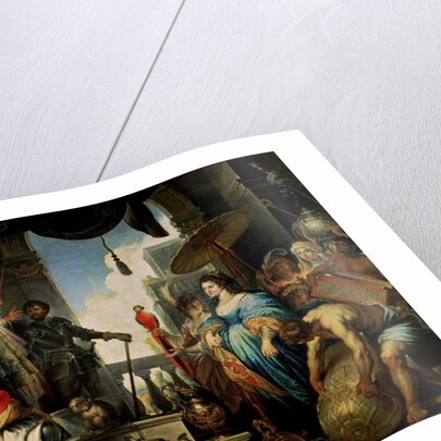 Solomon and the Queen of Sheba by Erasmus II Quellinus