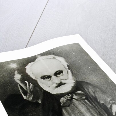 Caricature of Victor Hugo as a Magician by Andre Gill