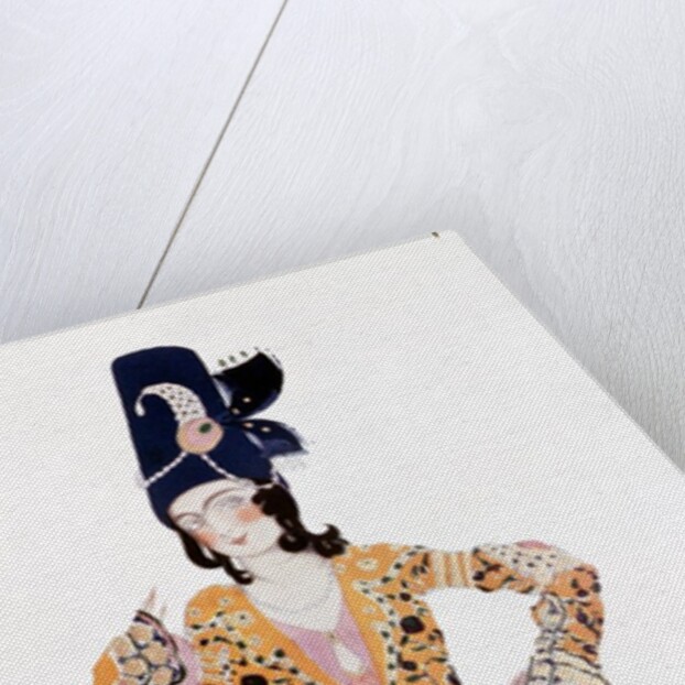 Costume for Nijinsky in the ballet Scheherazade by Leon Bakst