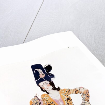 Costume for Nijinsky in the ballet Scheherazade by Leon Bakst