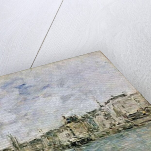 The Port at Honfleur, 1896 by Eugene Louis Boudin