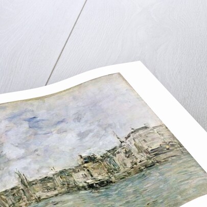 The Port at Honfleur, 1896 by Eugene Louis Boudin