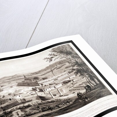 View of a French Phalanstery by Charles Francois Daubigny