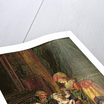 St. Nicholas's Day by Francois Louis Joseph Watteau