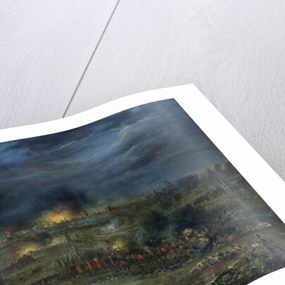 The Bombardment of Lille in 1792 by Francois Louis Joseph Watteau