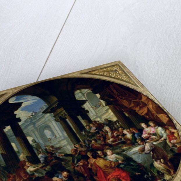 Feast under an Ionic Portico, c.1720-25 by Giovanni Paolo Pannini or Panini