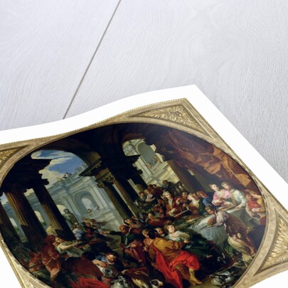 Feast under an Ionic Portico, c.1720-25 by Giovanni Paolo Pannini or Panini