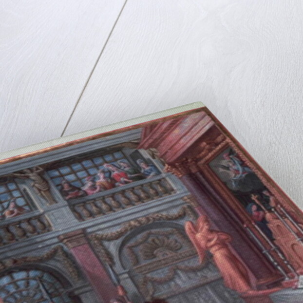 Frontispiece of the 'Hours of Louis XIV' depicting Louis XIV at Prayer by French School