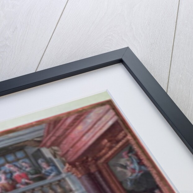 Frontispiece of the 'Hours of Louis XIV' depicting Louis XIV at Prayer by French School