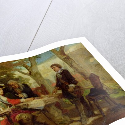 Meeting between Jean Cavalier and Claude Louis Hector Duke of Villars by Jules Salles-Wagner