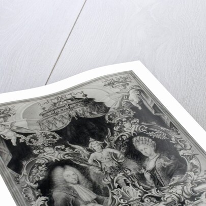 Philip V King of Spain and Maria Luisa of Savoy, 1713 by Spanish School