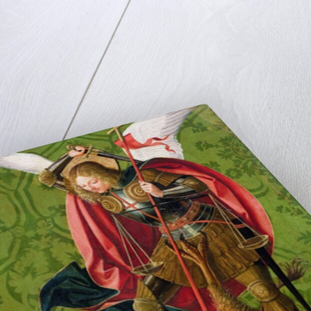 St. Michael Killing the Dragon, 16th century by Josse Lieferinxe