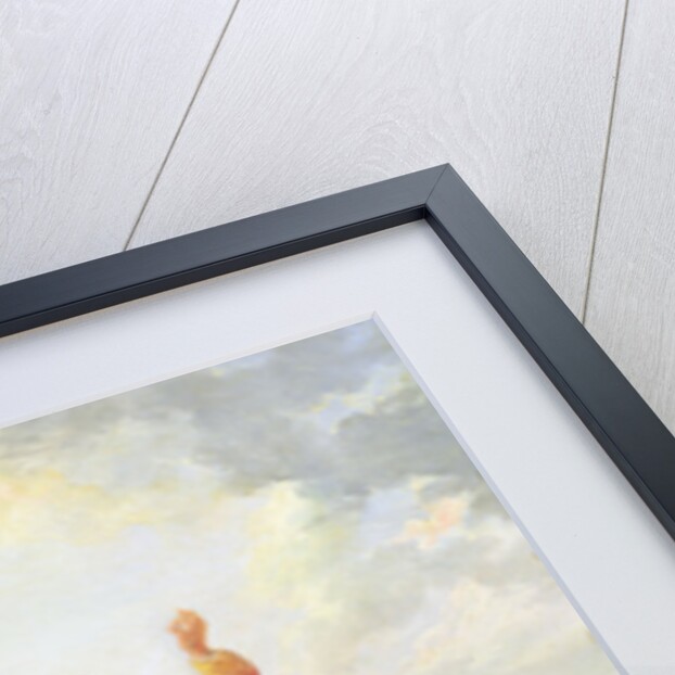 The Rustic Dance by Francois Louis Joseph Watteau