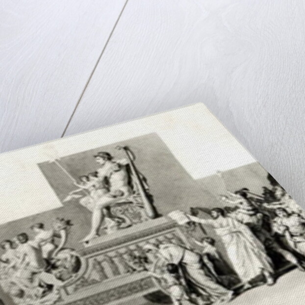 Triumph of the French People over the Monarchy by Jacques Louis David