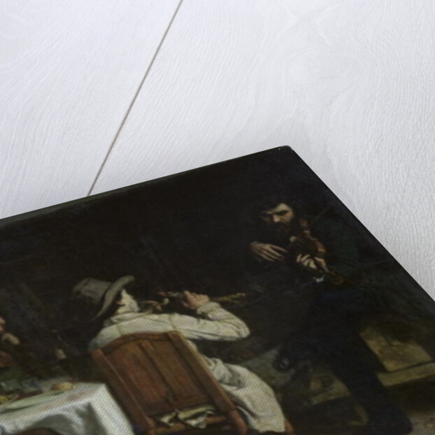 After Dinner at Ornans, 1848 by Gustave Courbet