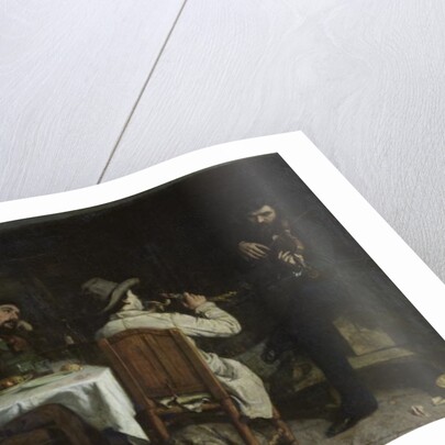 After Dinner at Ornans, 1848 by Gustave Courbet