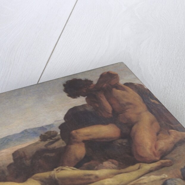 Adam and Eve finding the body of Abel by Leon Joseph Florentin Bonnat