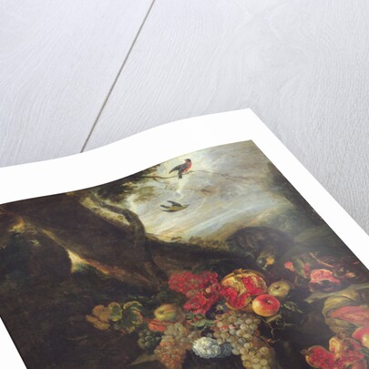 Fruit and Animals by Abraham Brueghel