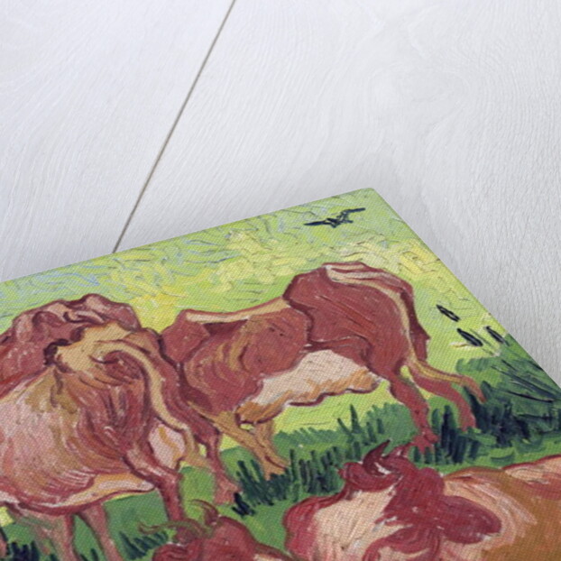 Cows, 1890 by Vincent van Gogh