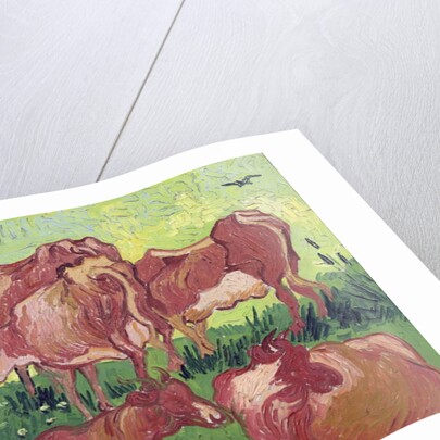 Cows, 1890 by Vincent van Gogh