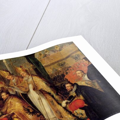 The Coronation of Charles V, Holy Roman Emperor by Cornelius I Schut
