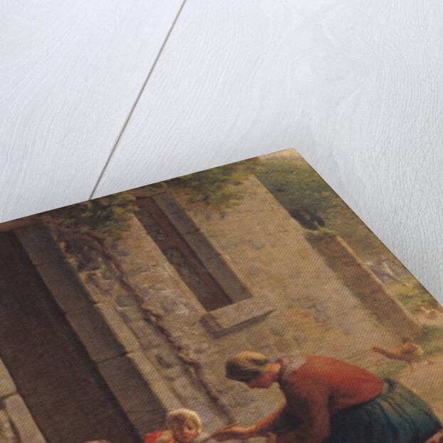 Feeding the Young, 1850 by Jean-Francois Millet