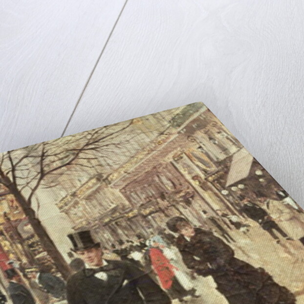 On the Boulevard, c.1880 by Jean Beraud