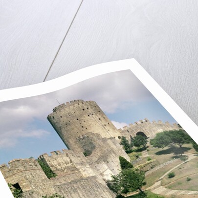 View of the Fortress, started in 1452 by School Turkish