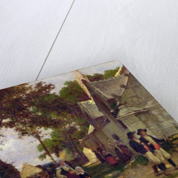 Church in Brittany by Otto Weber