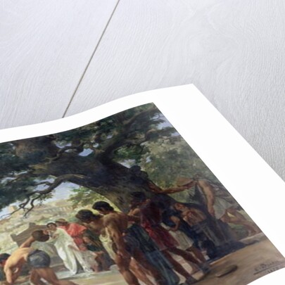 Throwing the Discus, 1875 by Edouard-Joseph Dantan