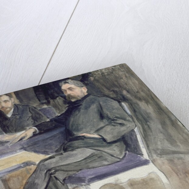 Study for a Portrait of Stephane Mallarme and his Friends from 'La Revue Independante', 1889 by Jacques-Emile Blanche