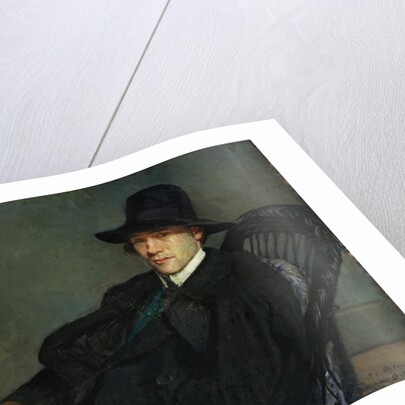 Portrait of Andre Gide 1912 by Jacques-Emile Blanche