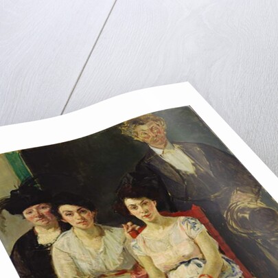 The Capelle Family, 1919 by Jacques-Emile Blanche