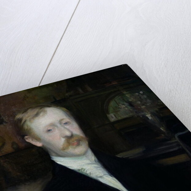 Portrait of George Moore by Jacques-Emile Blanche