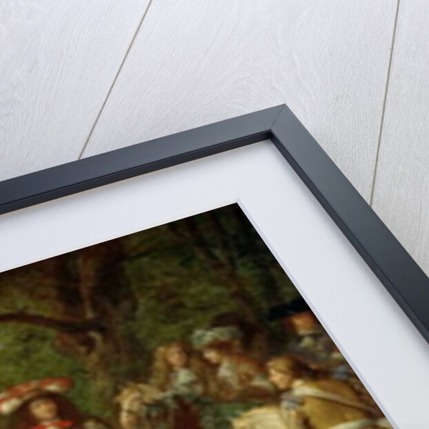 View of the Chateau de Vincennes with Louis XIV and Maria Theresa of Austria, 1669 by Adam Frans van der Meulen