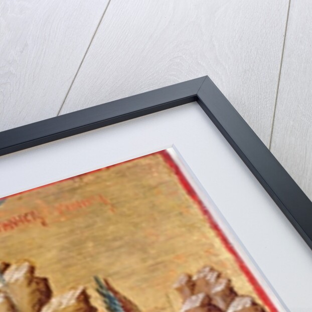 Icon depicting the Nativity by Greek School