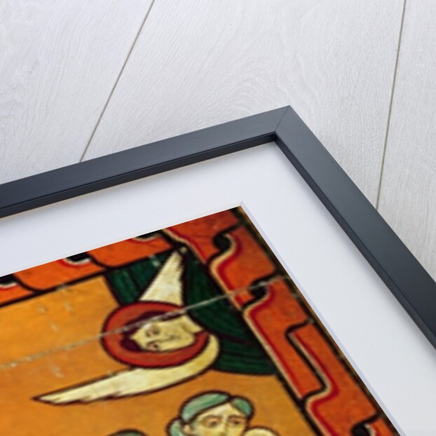 The Nativity, side panel from an altarpiece, Catalan by Spanish School