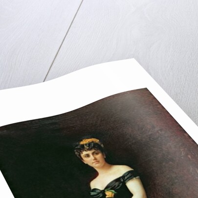 Portrait of Madame Bishoffsheim, 1877 by Leon Joseph Florentin Bonnat