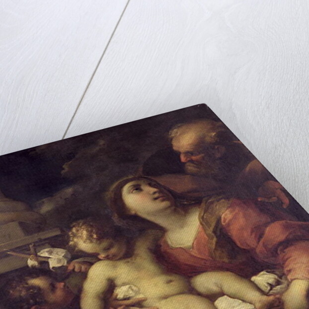 The Holy Family by Valerio Castello