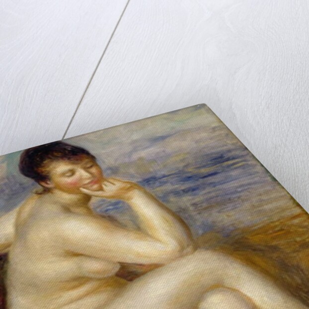 Bather Seated on a Rock, 1882 by Pierre Auguste Renoir