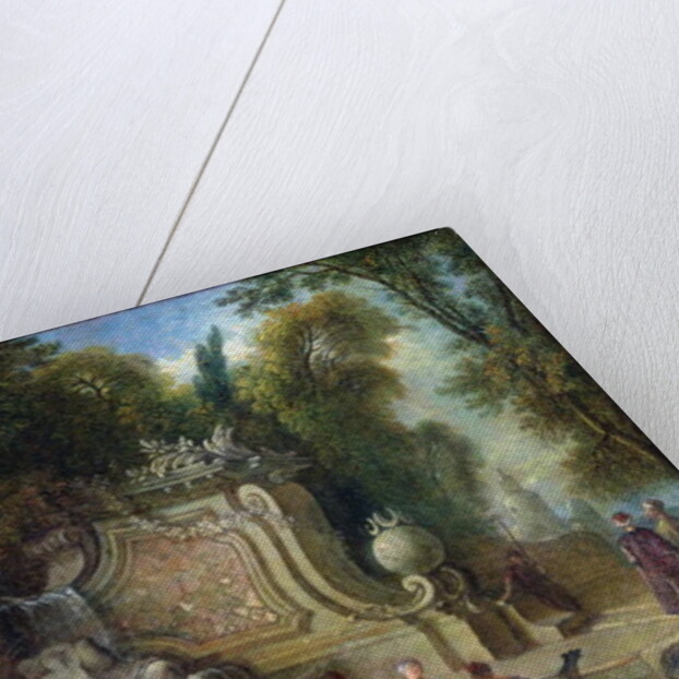 Oriental Garden by Jacques de Lajoue