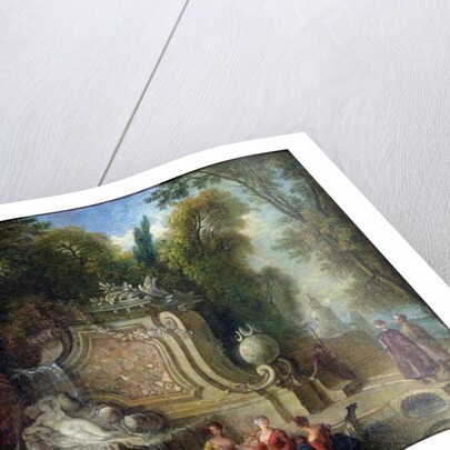 Oriental Garden by Jacques de Lajoue