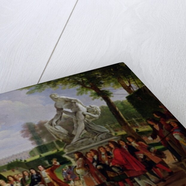 Louis XIV Dedicating Puget's 'Milo of Crotona' in the Gardens at Versailles, 1819 by Anicet-Charles Lemonnier