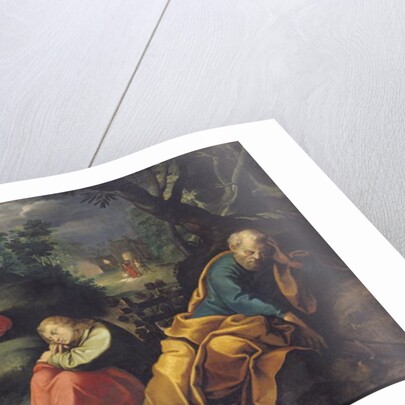 Christ in the Garden of Olives, 1625 by Jeremie Le Pilleur