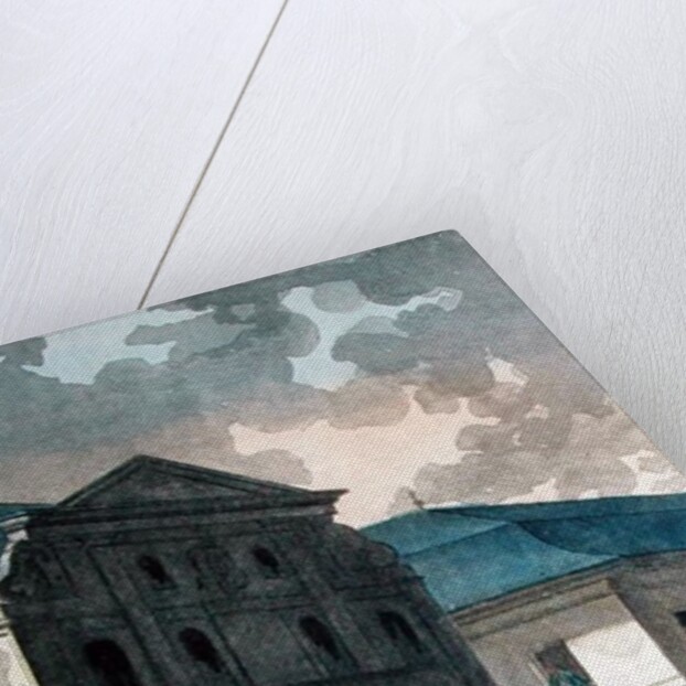 The Pillage of the Saint-Lazare Convent, 13th July 1789 by Jean-Francois Janinet