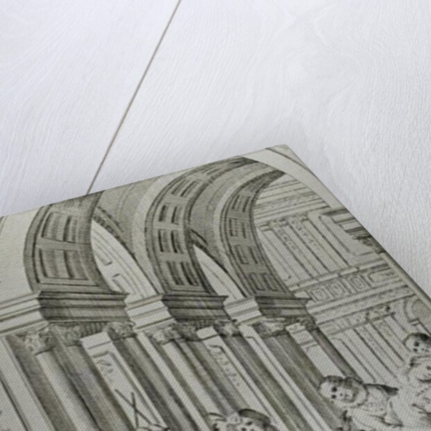 Illustration from the frontispiece of 'Ines de Castro' by Antoine Houdar de La Motte engraved by Ferdinando Fambrini by Giuseppe Paladini