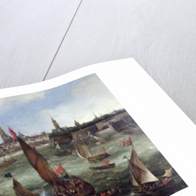 View of the Port of Antwerp during the Celebrations of the Taking of Breda, 1628 by Bonaventura Peeters