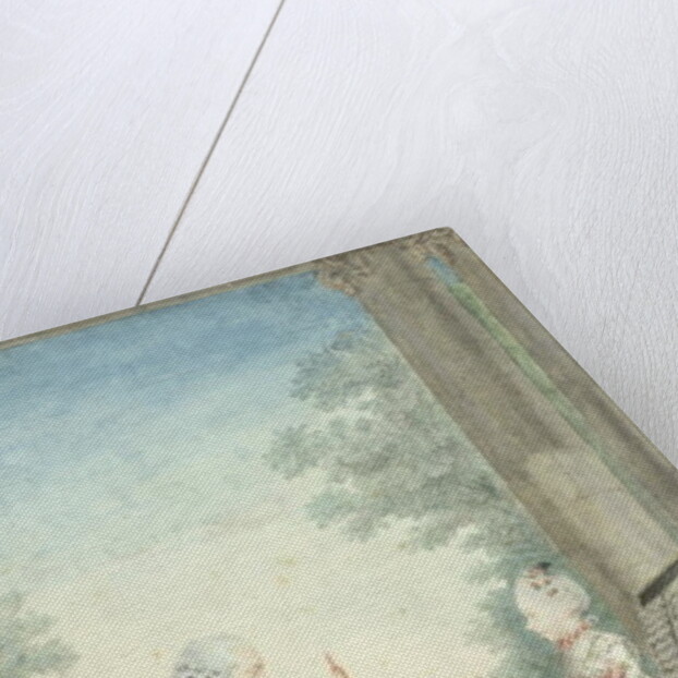 Leopold Mozart and his Children Wolfgang Amadeus and Maria Anna 1764 by Louis Carrogis Carmontelle